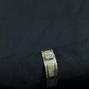 Classic Square Stone Ring
