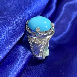 Ocean King's Turquoise Ring