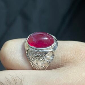 Royal Crimson Crest Ring